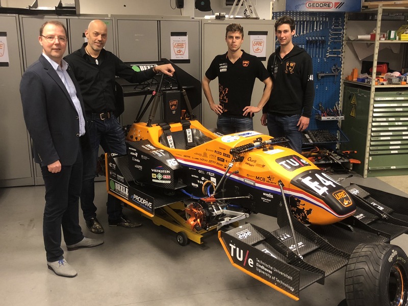 Apex Dynamics trotse sponsor University Racing Eindhoven